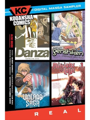 cover image of Kodansha Comics Digital Sampler--REAL, Volume 1
